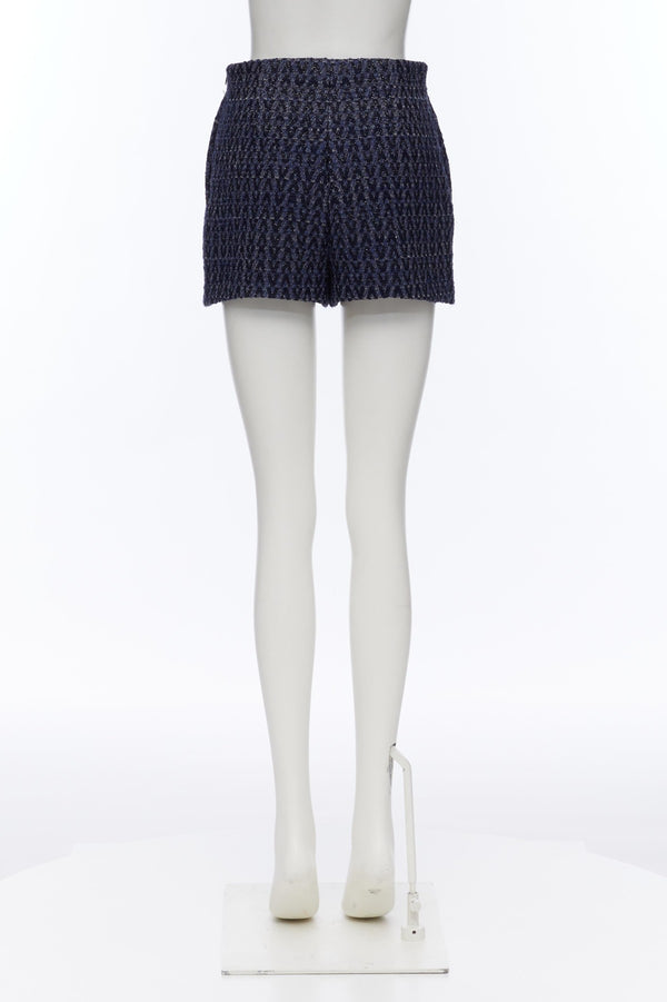 Skort In Optical Valentino Tweed