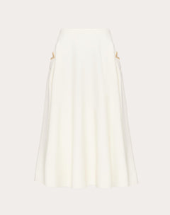 Gonna Midi In Crepe Couture