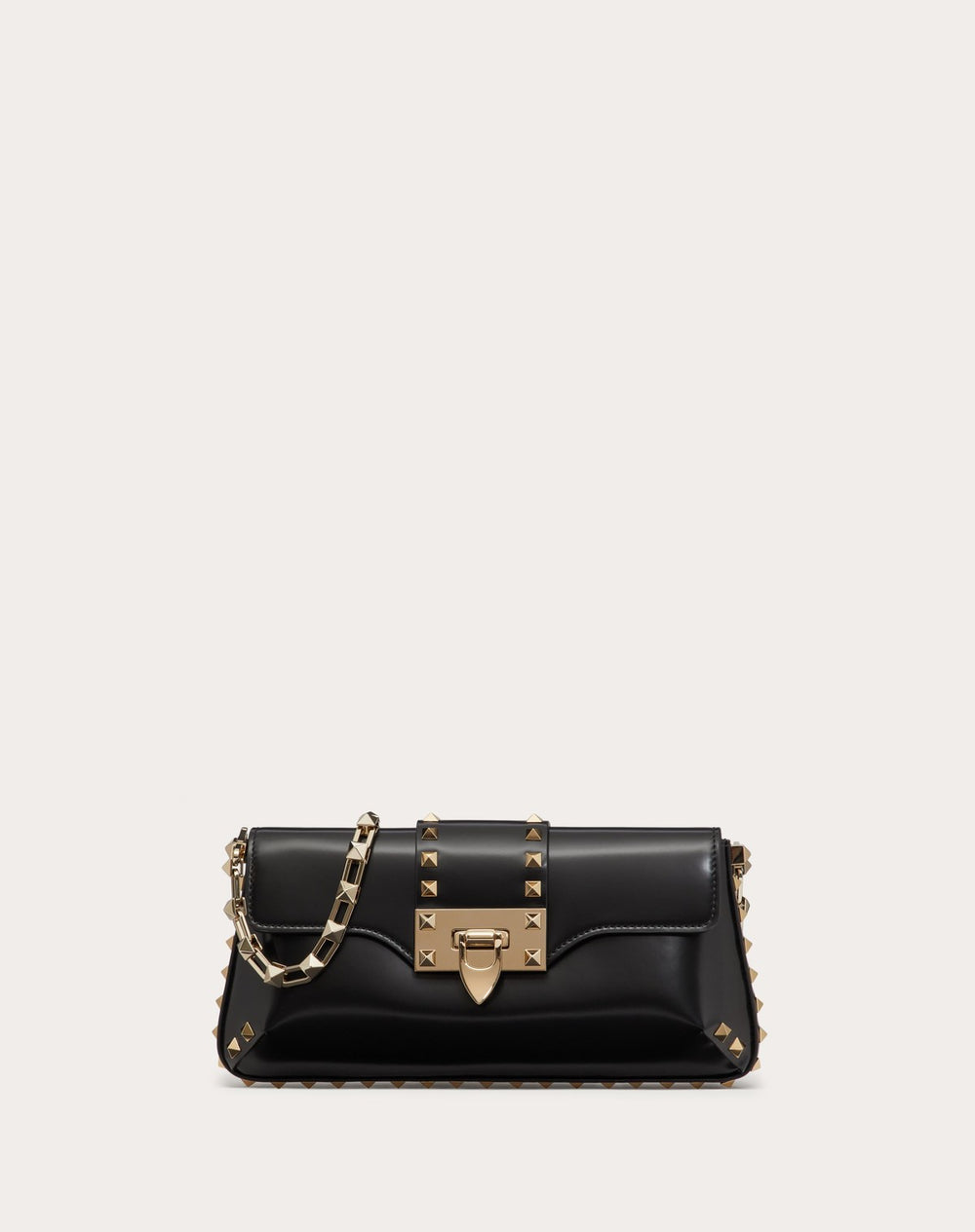 BORSA A SPALLA ROCKSTUD IN VITELLO