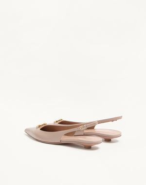 BALLERINA SLINGBACK VLOGO THE BOLD EDITION IN VITELLO 20MM