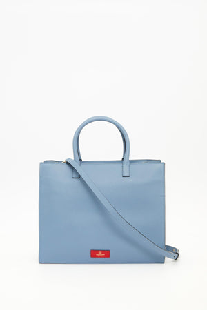 BORSA SHOPPING VLOGO WALK IN VITELLO