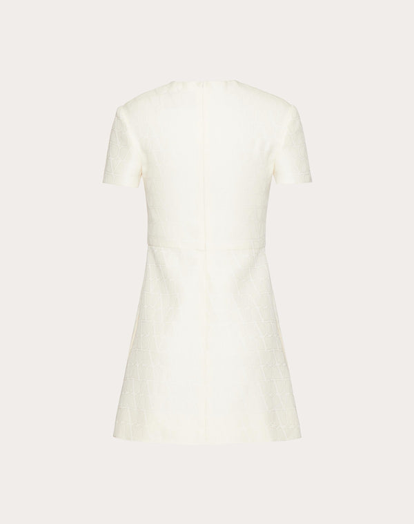 Abito Corto In Crepe Couture Toile Iconographe 