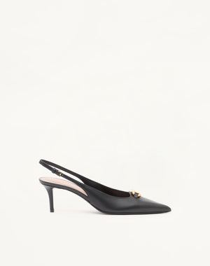 DÉCOLLETÉ SLINGBACK VLOGO THE BOLD EDITION IN VITELLO 60MM