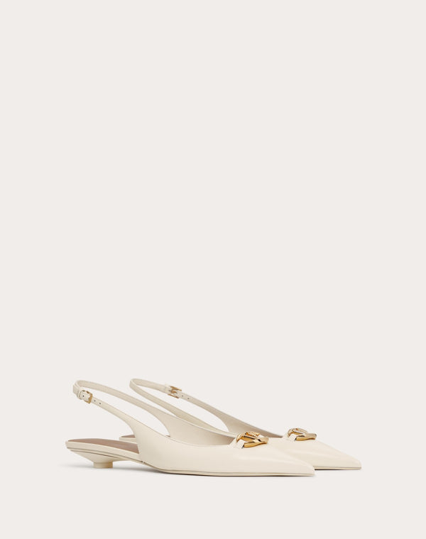 Ballerina Slingback Vlogo The Bold Edition In Vitello 20Mm