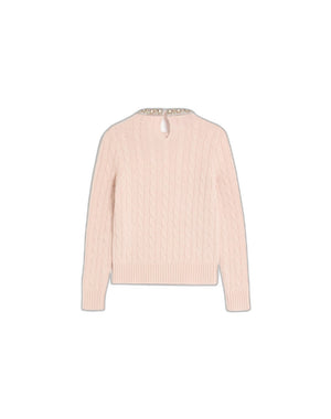 Maglia in Lana ricamata