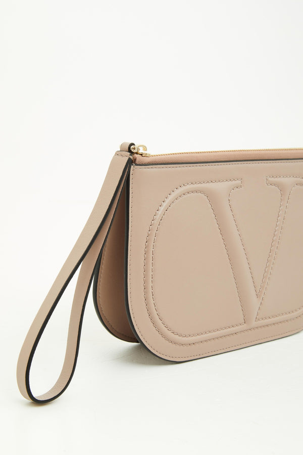 POUCH VLOGO WALK IN VITELLO