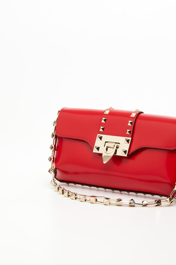 BORSA A SPALLA ROCKSTUD IN VITELLO