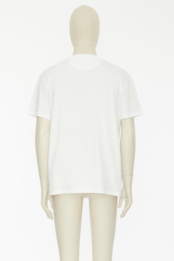 T-Shirt In Cotone Con Stampa Vltn 