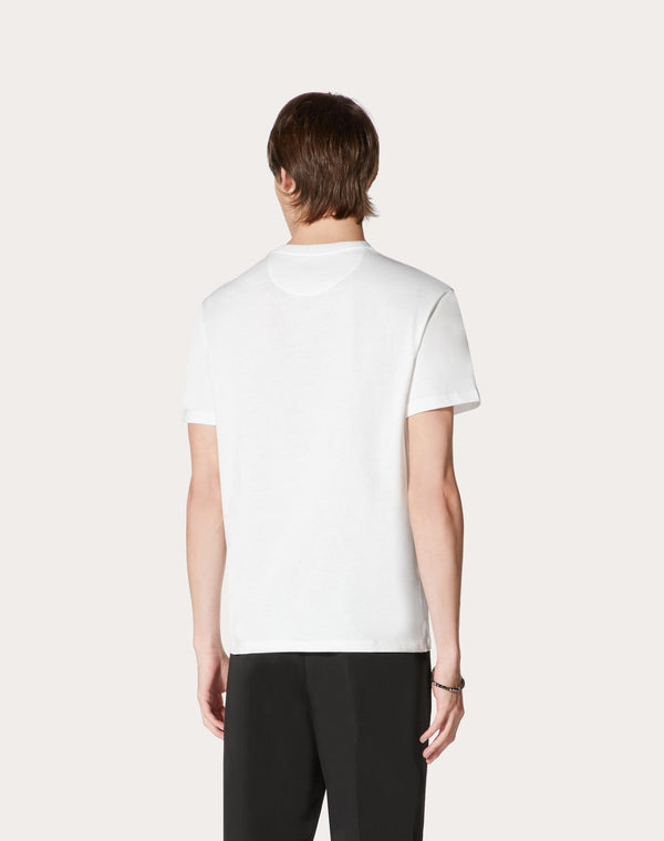 T-Shirt Con Stampa Valentino