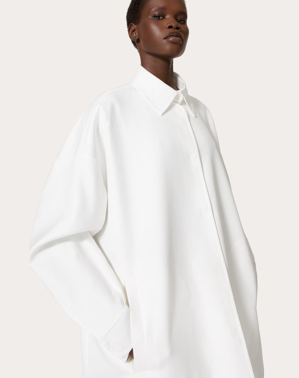 Giubbino In Light Double Splittable Gabardine 