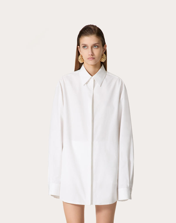 Camicia  In Compact Popeline 