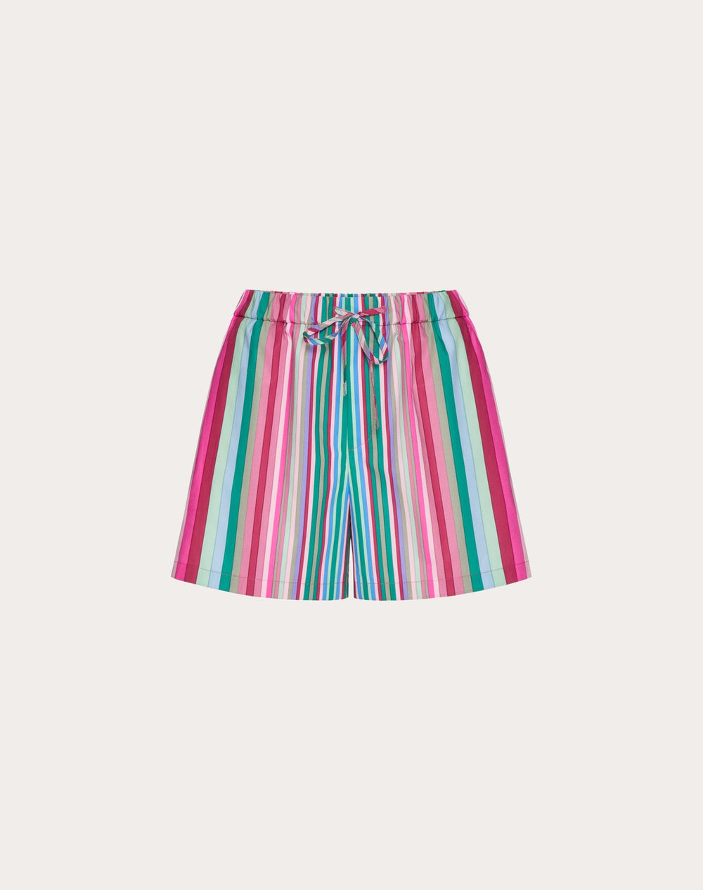 Shorts In Popeline Valentino Stripes 75 