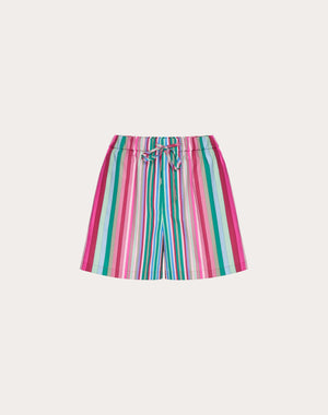 Shorts In Popeline Valentino Stripes 75 