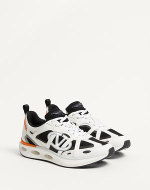 Sneaker Low Top Vlogo Easyjog In Vitello E Tessuto