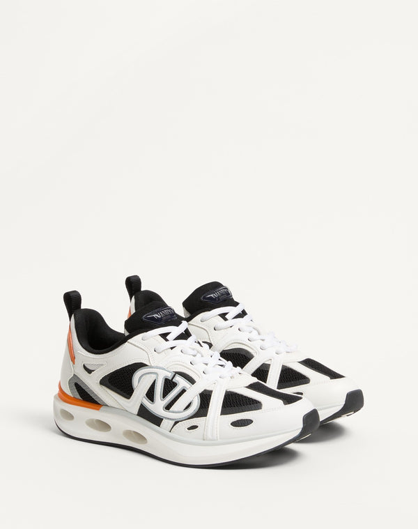 Sneaker Low Top Vlogo Easyjog In Vitello E Tessuto