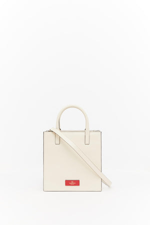 BORSA SHOPPING PICCOLA VLOGO WALK IN VITELLO 