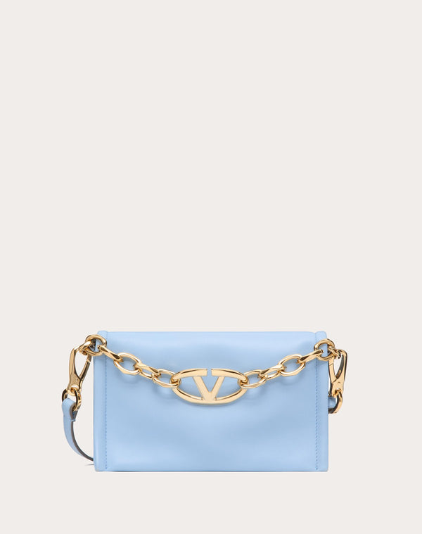 Clutch Vlogo Chain In Nappa Con Catena