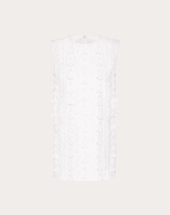 Top In Compact Popeline Ricamato