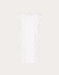 Top In Compact Popeline Ricamato