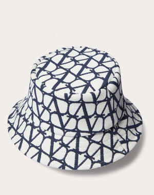 Cappello Bucket In Cotone Jacquard Toile Iconographe