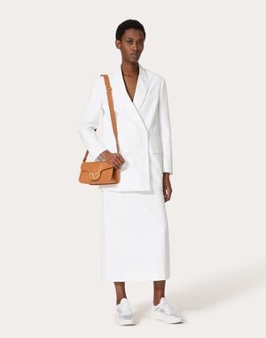 Borsa A Spalla Media Vlogo 1960 In Nappa