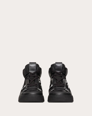 Sneaker Mid-Top Vl7N In Vitello E Nastri