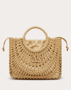 Borsa Shopping VALENTINOentino Garavani Allknots In Corda Intrecciata