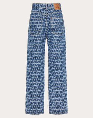 Pantaloni In Denim Toile Iconographe 