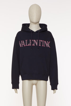 Felpa Con Stampa Valentino Neon Universe