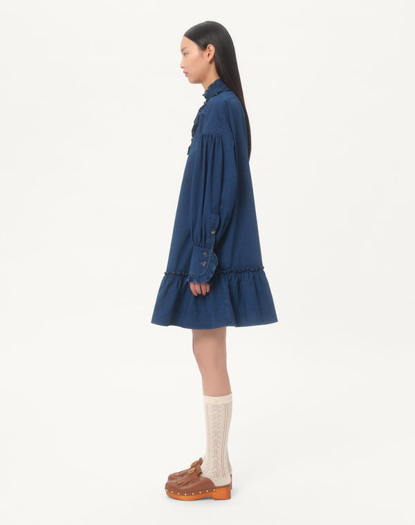 Abito In Denim Leggero 