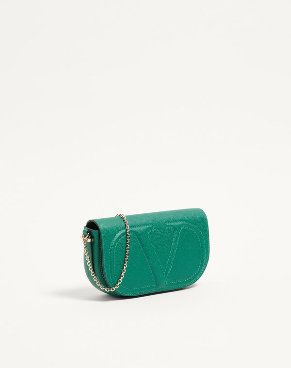 Pouch Con Catena Vlogo Walk In Vitello