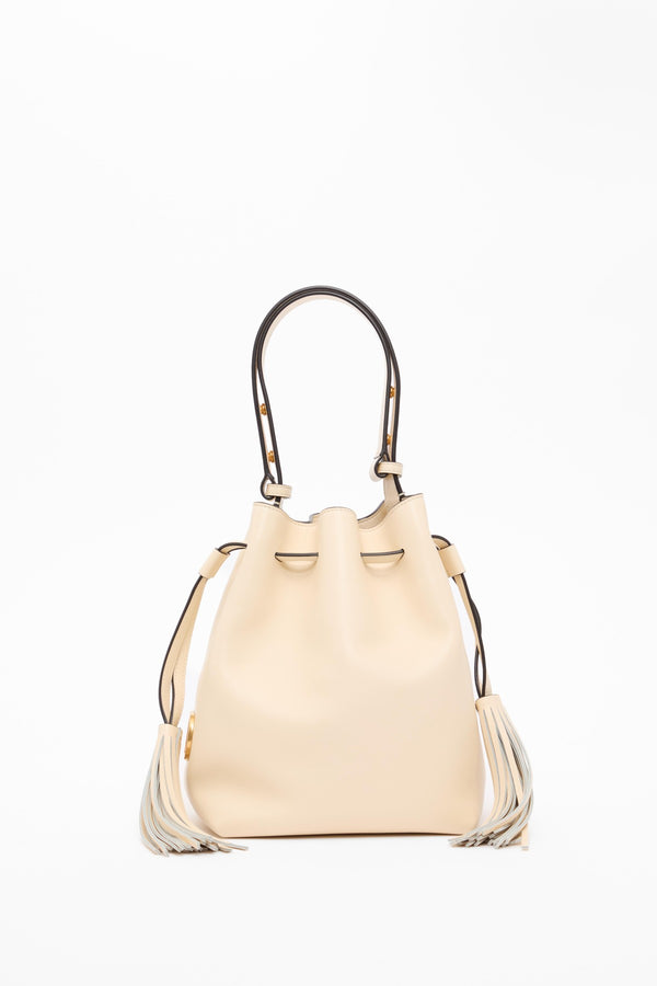 Borsa A Secchiello Media Valentino Garavani So Seau In Pelle