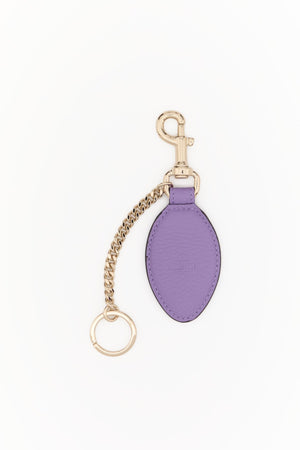 PORTACHIAVI VLOGO CON CATENA IN VITELLO GRANATO