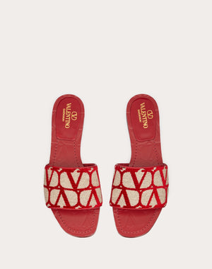 Sandalo Slide In Toile Iconographe 