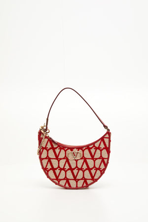 MINI HOBO VLOGO SIGNATURE IN COTONE TOILE ICONOGRAPHE