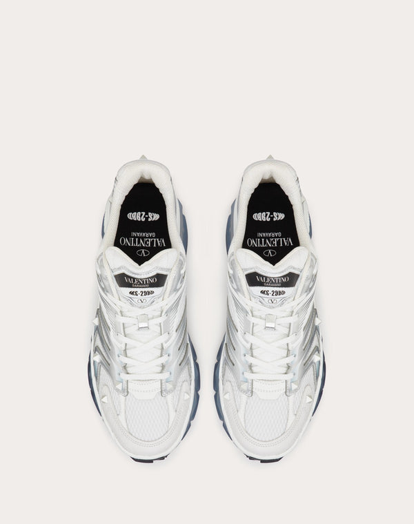 Sneaker Low-Top Ms-2960 In Tessuto E Vitello