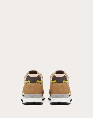 Sneaker Low-Top Vlogo Pace In Crosta, Tessuto E Vitello