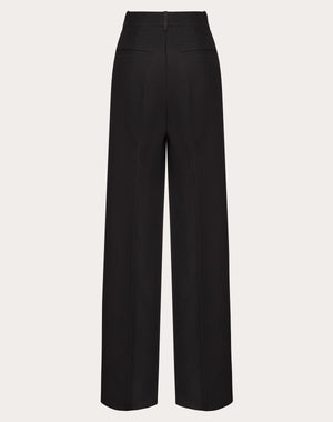 Pantalone In Crepe Couture