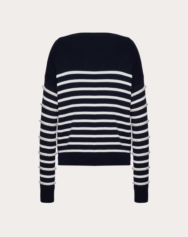 Maglia In Lana Ricamato