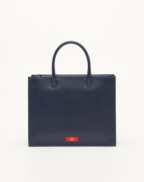 BORSA SHOPPING VLOGO WALK IN VITELLO