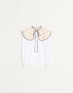 Camicia in Cotton Popeline