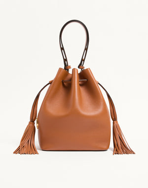 Borsa A Secchiello Media Valentino Garavani So Seau In Pelle