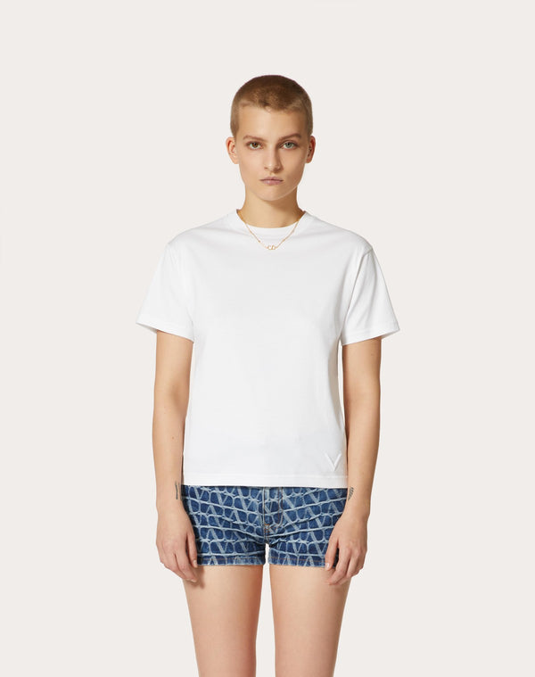 T-Shirt In Jersey Cotton 
