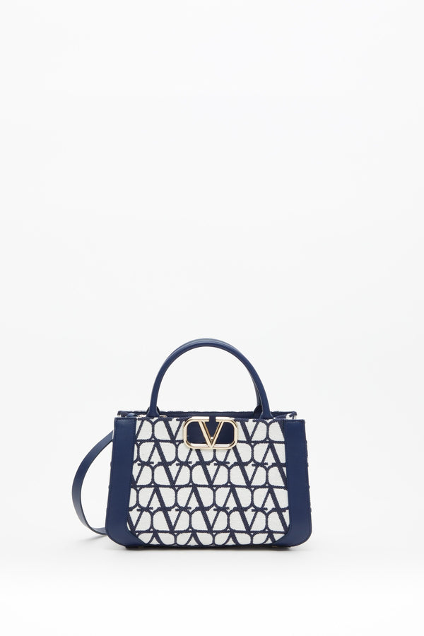 Borsa Piccola A Mano Vlogo Signature In Cotone Toile Iconographe