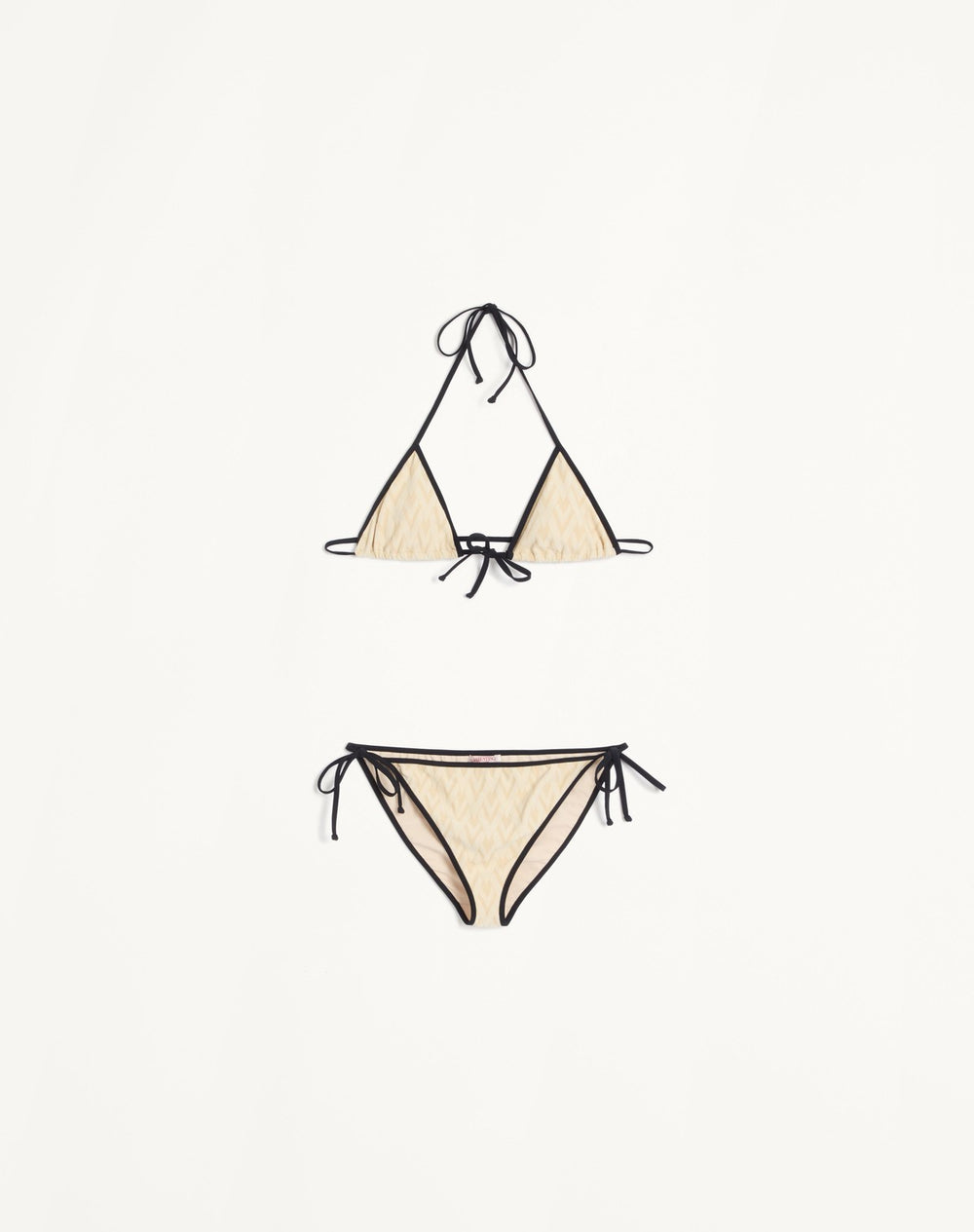 Bikini In Lycra Jacquard Toute La V 