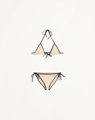 Bikini In Lycra Jacquard Toute La V