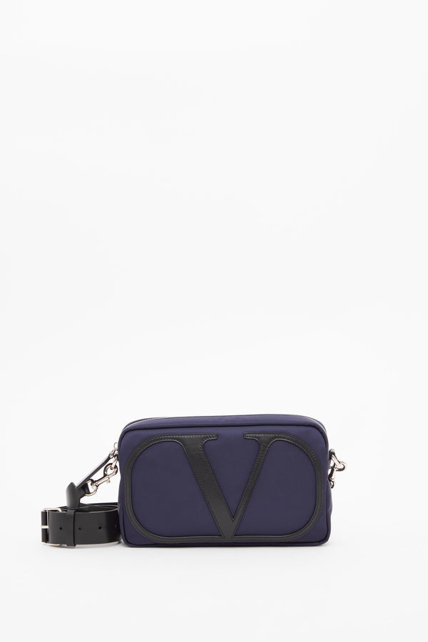BORSA A TRACOLLA VLOGO SIGNATURE XL IN NYLON CON VLOGO IN PELLE