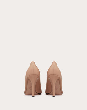 Décolleté One Stud In Nappa Con Borchia Con Cristalli 100Mm