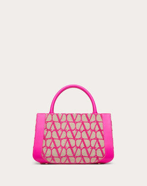 Borsa Piccola A Mano Vlogo Signature Toile Iconographe