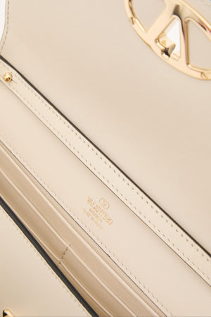 PORTAFOGLIO CON TRACOLLA VLOGO THE BOLD EDITION IN NAPPA